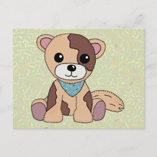 Humanhund Postkarte (Vorderseite)