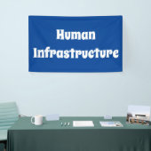 Humaninfrastruktur Banner (Messeveranstaltung)