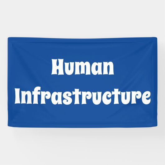 Humaninfrastruktur Banner (Horizontal)