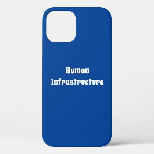 Humaninfrastruktur Case-Mate iPhone Hülle (Rückseite)