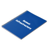 Humaninfrastruktur Notizblock (Linke Seite)