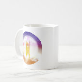 Humanismus-Symbol Kaffeetasse (Vorderseite Links)
