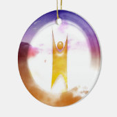 Humanismus-Symbol Keramikornament (Links)