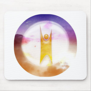 Humanismus-Symbol Mousepad