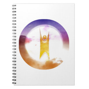 Humanismus-Symbol Notizblock