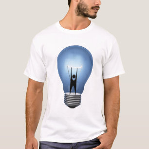 Humanist-Glühlampe-T - Shirt