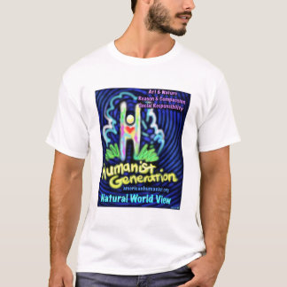 Humanist-T - Shirt (Spaß, bunter Entwurf)