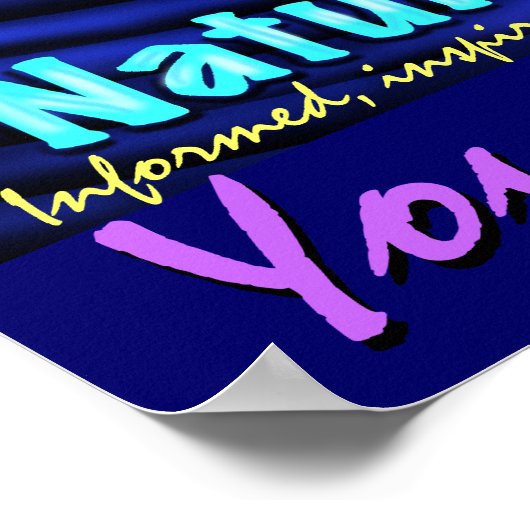 Humanistische Generation Poster (Ecke)