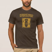 Humanitäre Intervention - Antikriegs T-Shirt (Vorderseite)