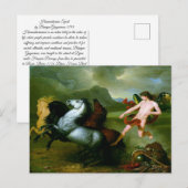 Humanitärer Geist um 1793 Postkarte (Vorne/Hinten)