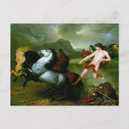 Humanitärer Geist um 1793 Postkarte (Vorderseite)