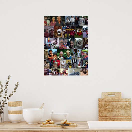 HUMANITÄT POSTER (Küche)