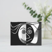 HUMANITÄT POSTKARTE (Stehend Vorderseite)