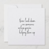 HUMANITY 5,25 x 5,25 Karte (Vorderseite)