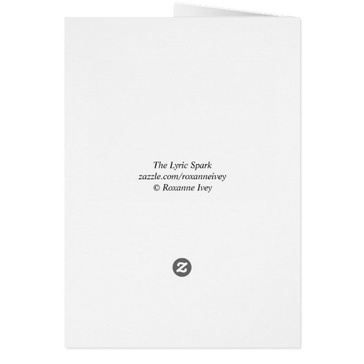  Humanity Is the Path Greeting Card  (Hinten)