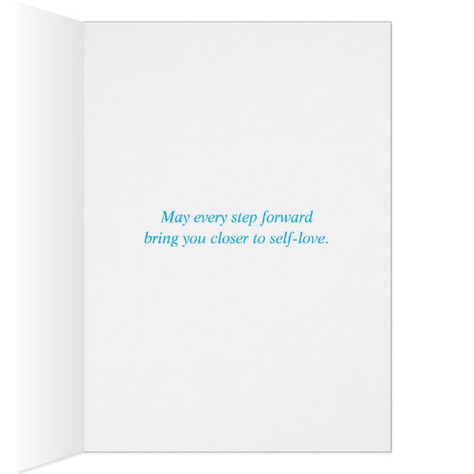  Humanity Is the Path Greeting Card  (Innen (Rechts))