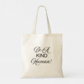 Humanity Tote Bag Tragetasche (Rückseite)