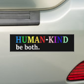 Humankind Be Both Kindness Awareness Autoaufkleber (Auf Auto)