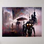 Humanoid Cyberpunk Poster (Vorne)