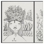 Humanoide in Adressen  Stoff (Muster)