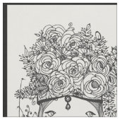 Humanoide in Adressen  Stoff (Nahaufnahme)