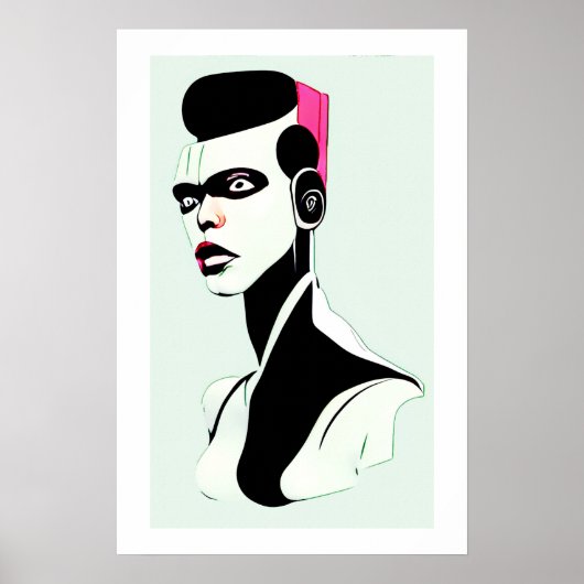 Humanoide - Modell 05 Poster (Vorne)