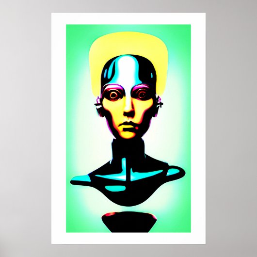 Humanoide - Modell 06 Poster (Vorne)