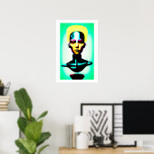 Humanoiden - Modell 06 Poster (Heimbüro)