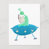 Humanpsychologie für Nichtmenschen (Alien Edition) Postkarte (Vorderseite)