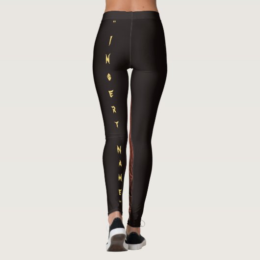 Humanressourcen Leggings (Rückseite)