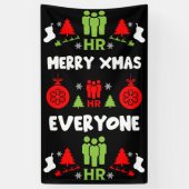 Humanressourcen Ugys Weihnachtsgeschenke Banner (Vertikal)