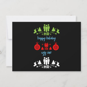 Humanressourcen Ugys Weihnachtsgeschenke Feiertagskarte