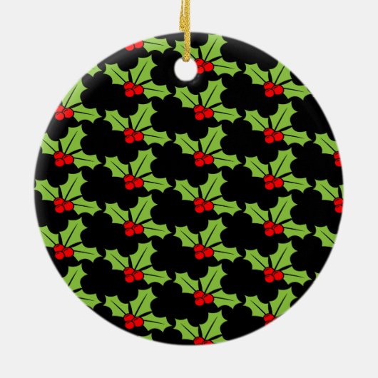 Humanressourcen Ugys Weihnachtsgeschenke Keramik Ornament (Hinten)