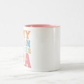 Humanressourcen Zweifarbige Tasse (Mittel)