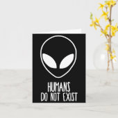 Humans Dont Exist  Karte (Gelbe Blume)