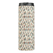 Humans Pattern Thermosbecher (Rückseite)