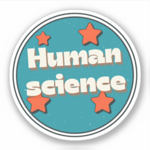 Humanwissenschaft Aufkleber