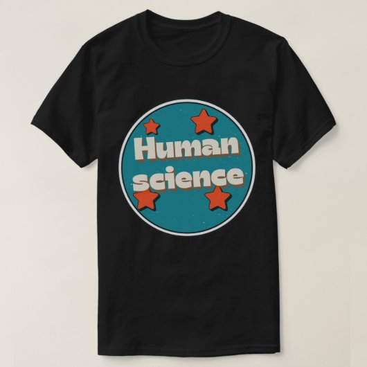 Humanwissenschaft T-Shirt (Design vorne)