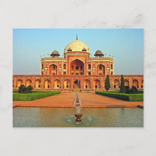 Humayun's Tomb and Garden, Delhi, Indien Postkarte
