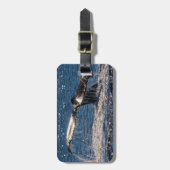 Humback Wal-Gepäck-Umbau - Schwanz-Plattfisch Gepäckanhänger (Vorderseite vertikal)