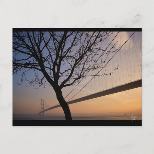 Humber Bridge #4 [Postcard] Postkarte (Vorderseite)