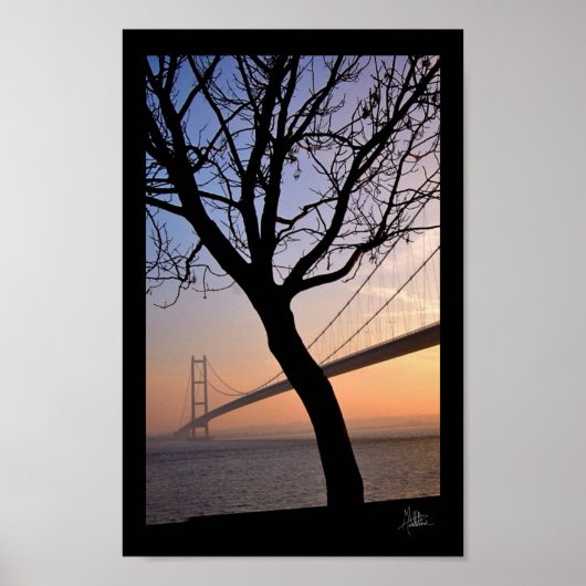 Humber Bridge #4 [Print] Vertikal Poster (Vorne)