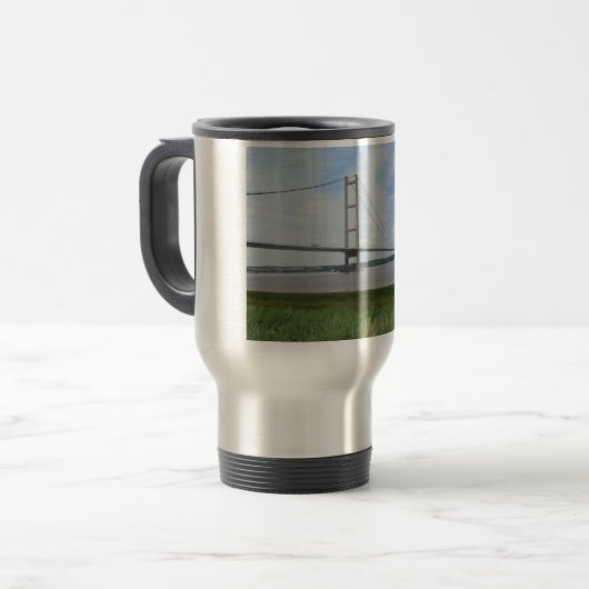 Humber Bridge Design Travel/Tasse des Pendelverkeh Reisebecher (Vorderseite Links)