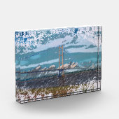 Humber Bridge Fotoblock (Links)