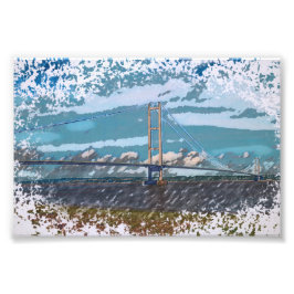 Humber Bridge Fotodruck