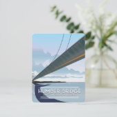 Humber Bridge, Lincolnshire & Yorkshire (Stehend Vorderseite)