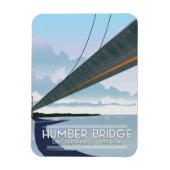 Humber Bridge, Lincolnshire & Yorkshire Magnet (Vertikal)