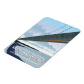 Humber Bridge, Lincolnshire & Yorkshire Magnet (Linke Seite)