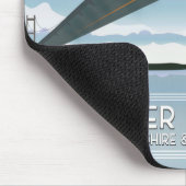 Humber Bridge, Lincolnshire & Yorkshire Mousepad (Ecke)