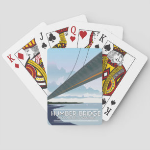 Humber Bridge, Lincolnshire & Yorkshire Spielkarten